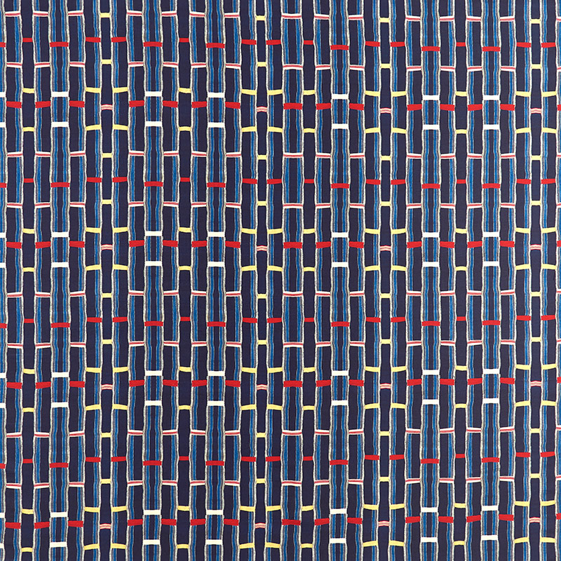 African, pattern, geometric, yellow, white, black, red, blue, cotton, linen, printed, textiles, house, deco, curtains, cushions, upholstery, Ghanaian prints, Mondrian, boogie woogie, stripes,square, colourful, panama, interior design